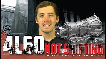 How to get your 4 speed 4L60 to shift during WOT using HP Tuners 4.X software