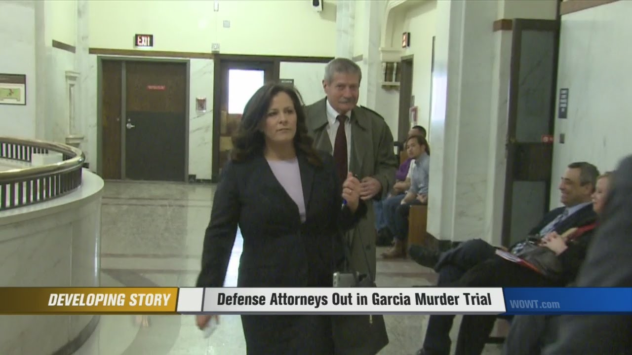 Defense attorneys out in Garcia murder trial - YouTube