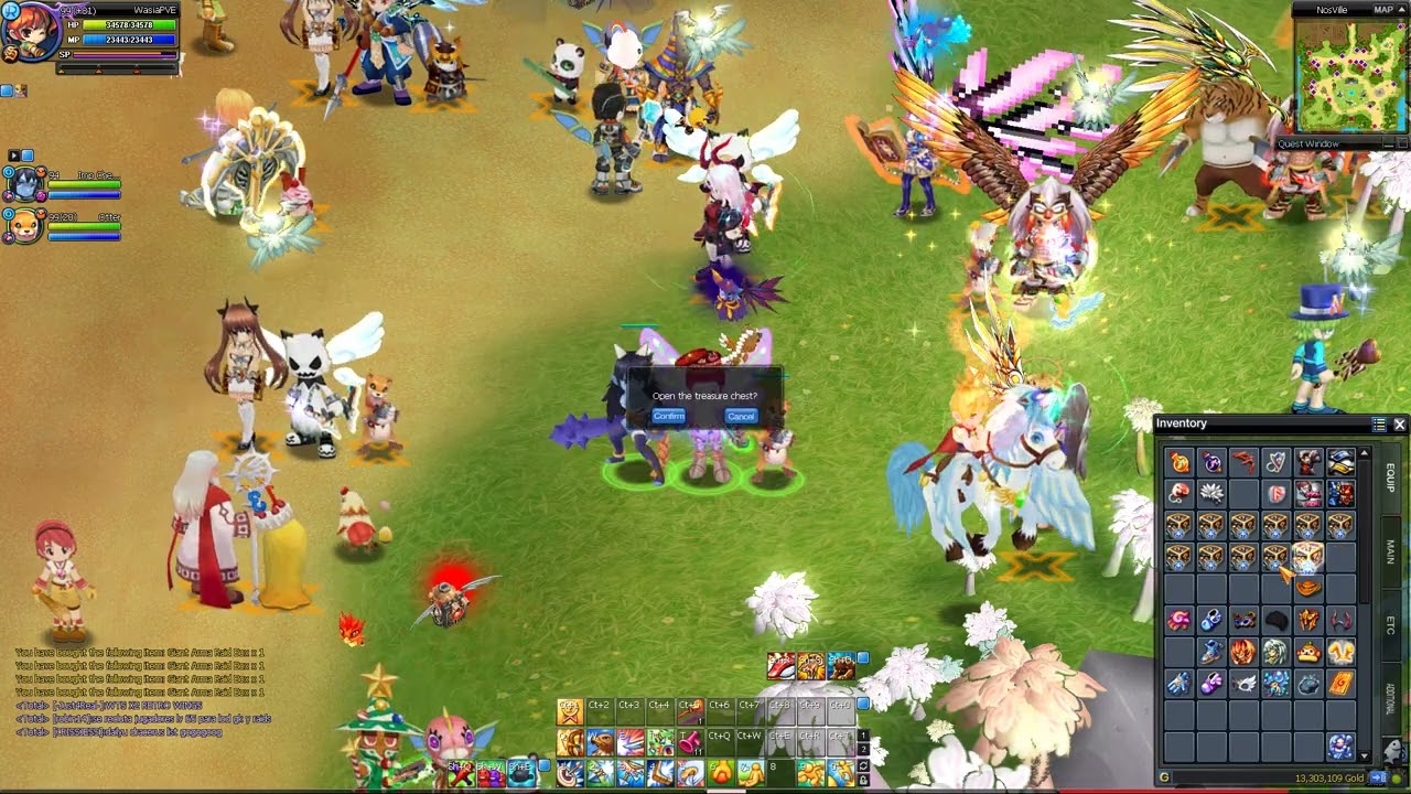 Nostale R7/8 Giant Arma Boxes opening  OP??