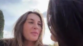 Lesbian Scarlett in mood 🙈 ready for kiss 