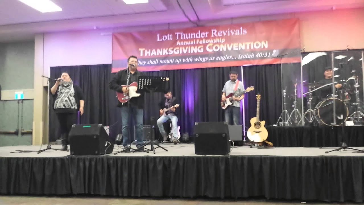 Flaming Fire Band At the cross