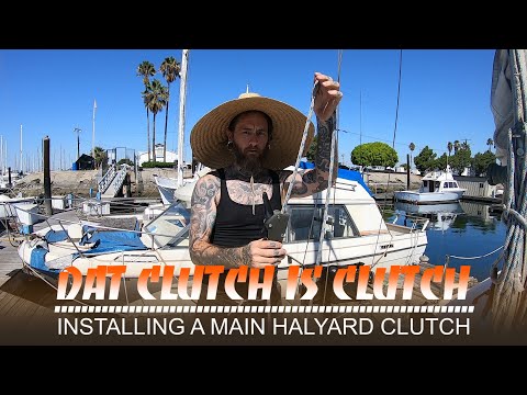 How to Install a Rope Clutch on the Mast of a Sailboat with Sailor James