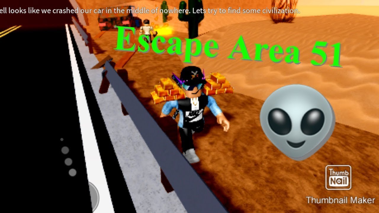 Escape Area 51 Obby Roblox Gameplay Youtube - area 51 roblox thumbnail