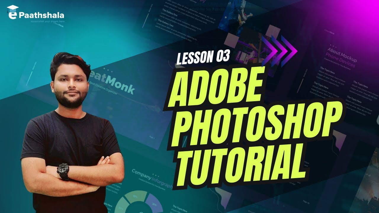 Adobe Photoshop Tutorial I All Tools in Adobe Photoshop I Lesson 03