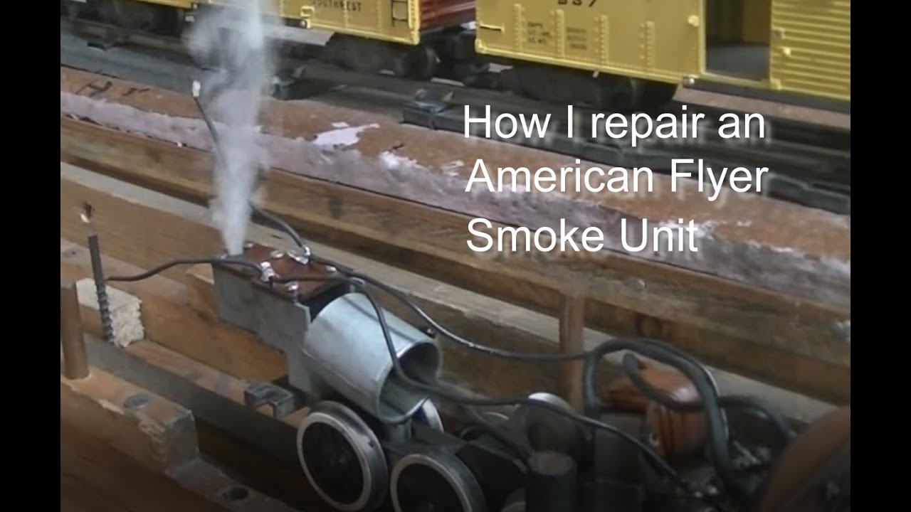 FRANKLIN & HO SMOKE UNIT SERVICE KIT for AMERICAN FLYER STEAM ENGINE TRAINS 
