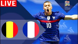 🔴 BELGIUM vs FRANCE Live Stream UEFA Nations League Football Match Today Watch Vivo Streaming 2021