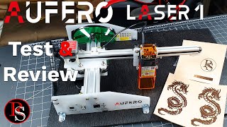 Laser engraving for beginners  - Ortur Aufero Laser 1 - Unboxing, Test &amp; Review