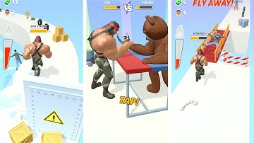 Muscle Rush - Mobile Gameplay (All Levels Gameplay) #4