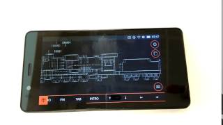 sl command cross-compiled for ubuntu phone :-)