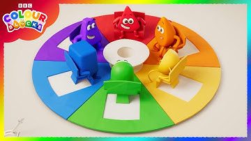 Silly Colour Wheels! 🎨 | Colours for Kids | @Colourblocks