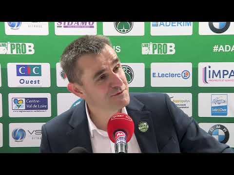 ADA Blois Basket 41 vs Saint-Chamond - Mickaël Hay et Joe Burton - Pro B - J18 - 08-02-19