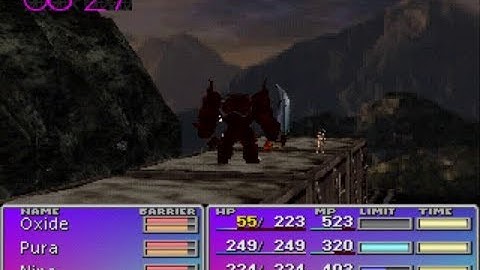 FFVII - HP to MP Challenge, Part 25: Train Battles