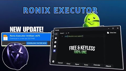 Ronix Executor v2.675 Guide | Best Free Roblox Script Tool – Scripix