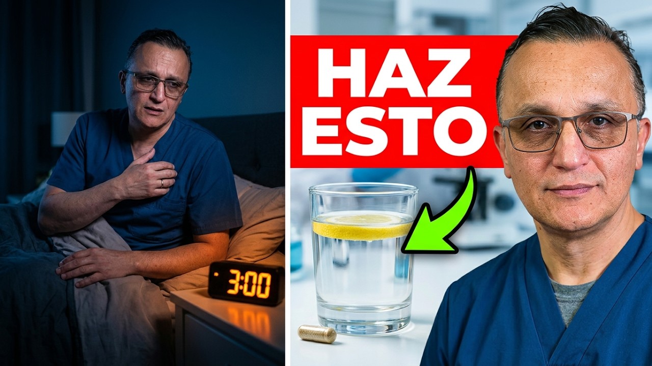 ¿Te despiertas a las 3 AM? Haz ESTO (Médico Explica)