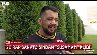 Susamam Şanışer ve Rapçiler Fox Haber'de Resimi