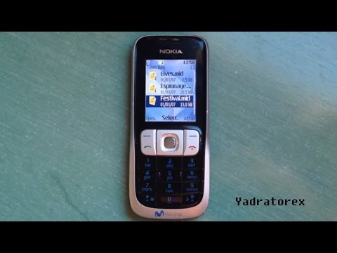 Nokia 2630 review (old ringtones, themes & wallpapers)