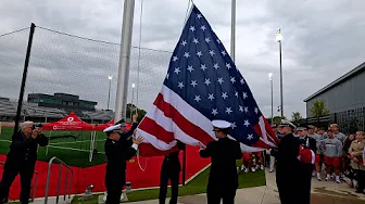 Ohio State Honors Navy Alumnus with Flag Ceremony