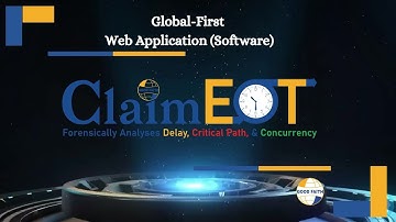 ClaimEOT - Global-First Software - Performs Forensic Delay Analysis and Prepares Claim Report