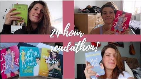READING FOR 24 HOURS😴💛| My First Readathon (Almost 1000 Pages Read)