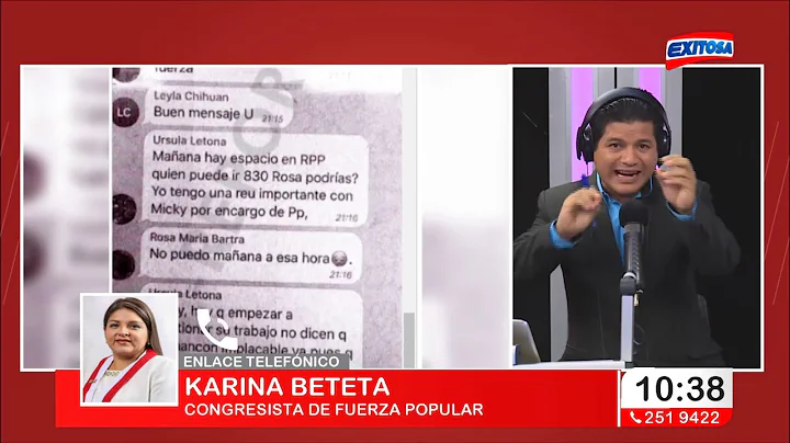 As fue la acalorada entrevista de Pedro Paredes a ...