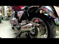 Honda CB1100 with Arrow exhaust slip on