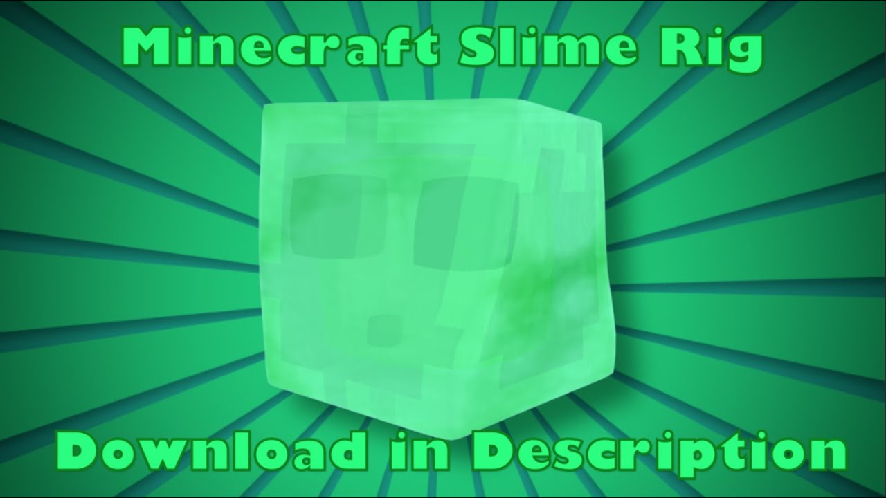 Blend Swap  Minecraft Slime Rig V3