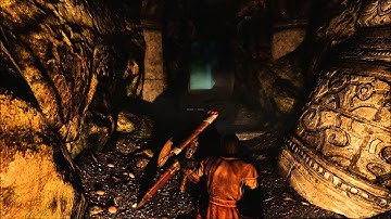 Skyrim with ENB lighting and shadows