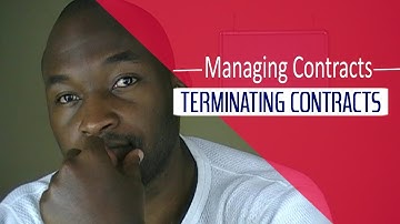 Termination of CONTRACTS