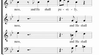 Handel - Mesias - And he shall purify - Clare College Choir chords