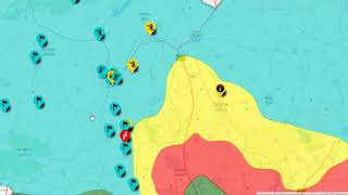 Syria Civil War Map 24/03/2018 Afrin Resimi