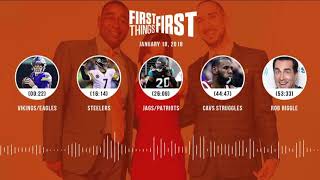 First Things First Audio Podcast 1.18.17 Cris Carter,Nick Wright,Jenna Wolfe First Things First