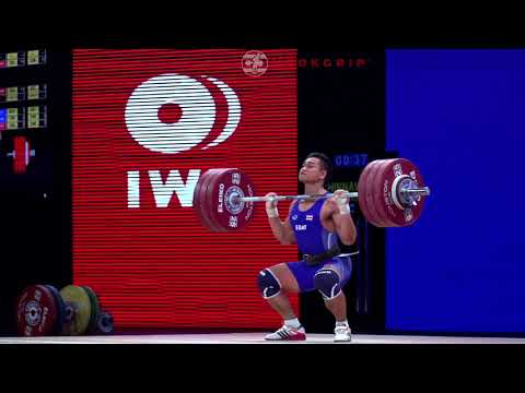 Chatuphum Chinnawong (77) - 190kg Clean and Jerk @ 2015 Senior World Championships