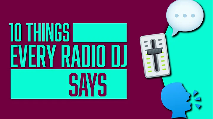 Things Radio DJs Say | How to Talk on Radio - DayDayNews