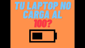 ¿Debo dejar que mi portátil se cargue a 100?