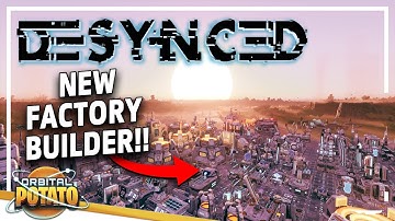 EXCELLENT NEW Automation Base Builder!! - Desynced - Factory Builder and Management Game [Sponsored]