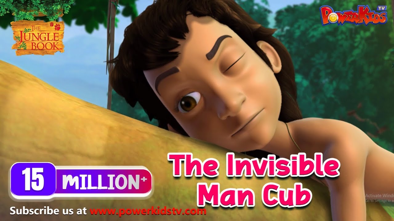 ⁣The jungle book The Invisible man cub