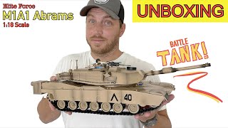 1:18 scale M1A1 Abrams TANK! (by Elite Force)