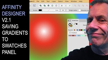 Affinity Designer v2.1 | Save Gradients To Swatches Panel / Palette | Reuse Gradient Assets | How To