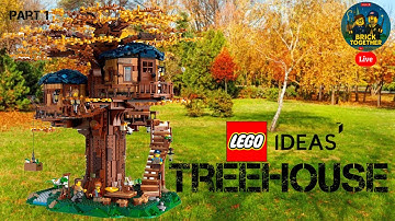 Building the Lego ideas Treehouse