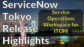 Service Operations Workspace for ITOM