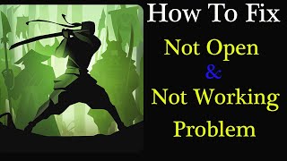 How To Fix Shadow Fight 2 Not Working Problem Android & Ios - Shadow Fight 2 Not Open Problem Solved screenshot 4