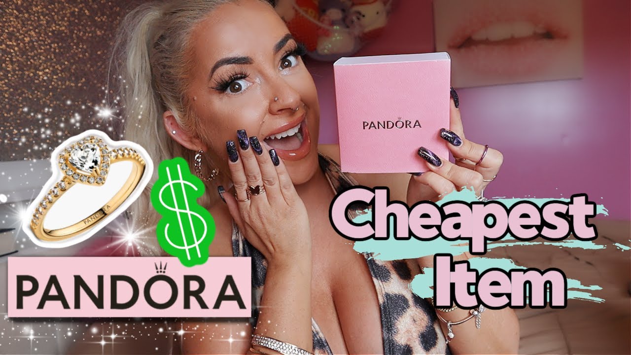 I bought the CHEAPEST thing on PANDORA 💎💍 *SHOCKING SURPRIISE*
