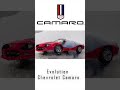 Camaro 1967 - 2023 Evolution #shorts #evolution #camaro #fyp