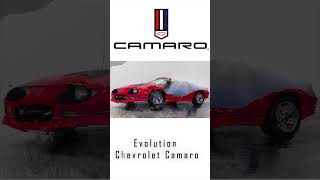 Camaro 1967 - 2023 Evolution #shorts #evolution #camaro #fyp