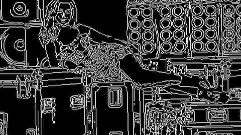 Edge Detection in java Using opencv