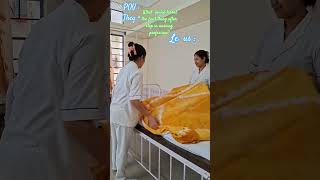 learnt the first procedure in the beginning || nursing || #minivlog #medicallife #nursing