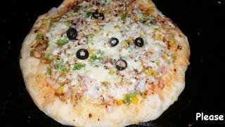 Instant Pizza Recipe | How to Make Pizza at Home in Grill? | Easy & Quick Homemade Pizza