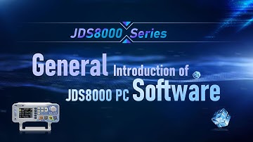 Overall introduction of the host computer software of JDS8000 series function signal generator