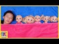 지우가 살아있는 아기 인형을 돌봐요. 인기동요 장난감 놀이 Pretend Play Baby Dolls Nursery Rhymes for kids [제이제이 튜브-JJ tube]