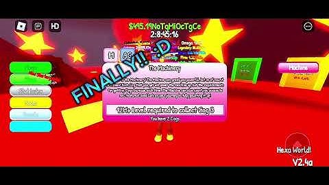 Button simulator extra terrestrial got 3rd Cog!!